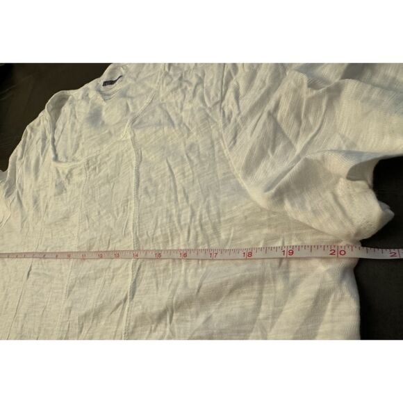 Chico's White The Ultimate Tee with Front Hip Pockets - Sz 2 (Large/12) - Picture 7 of 10